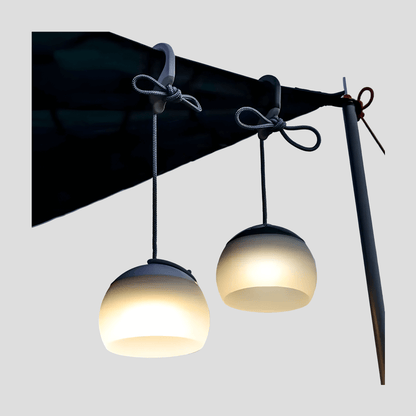 Krona – LED Hengelampe til Camping, Oppladbar