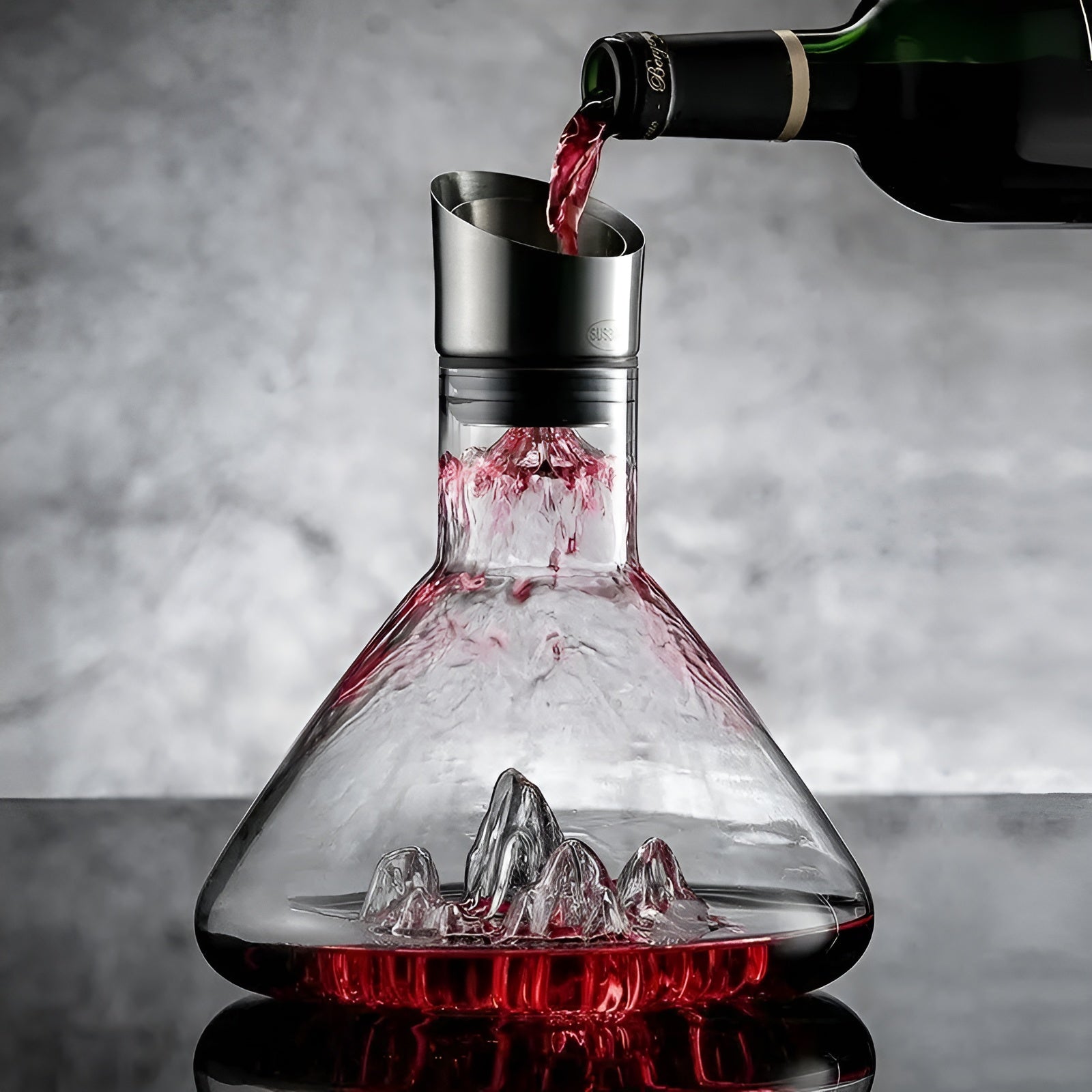 Whiskykaraffel i Krystall – Håndlaget og Blyfri | 1500 ml for Bar og Hjem