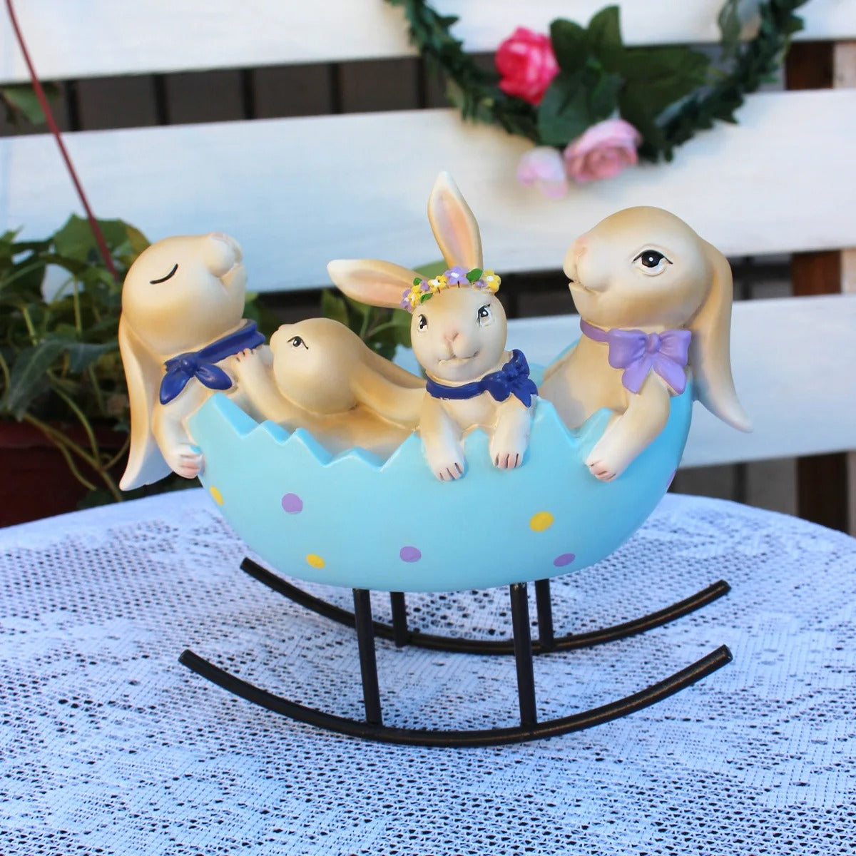 Bilde av Vajren - Påskeharen Resin Ornament fra Velisse