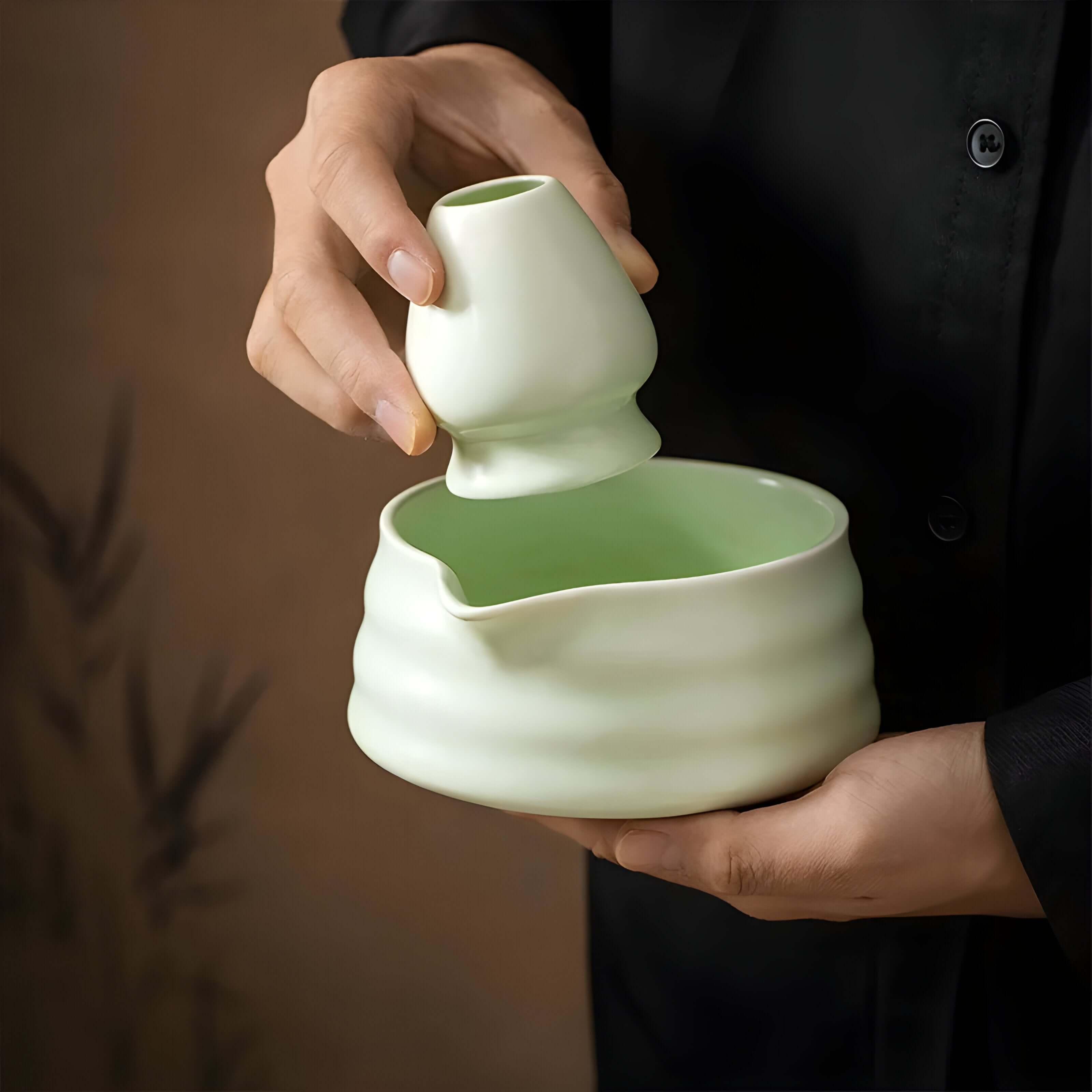 Matcha Keramikk Sett – Tradisjonell Japansk Te-seremoni