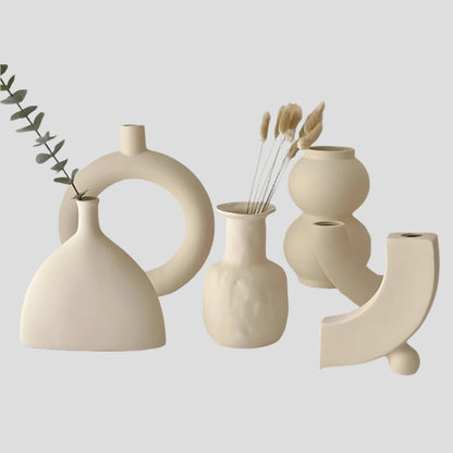 Bilde av Syril - Moderne Keramisk Blomster Vase fra Velisse