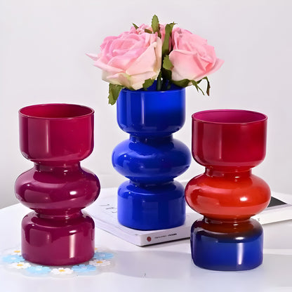Glass Hydroponisk Vase – Retro Blomsterpotte for Hjemmeinnredning