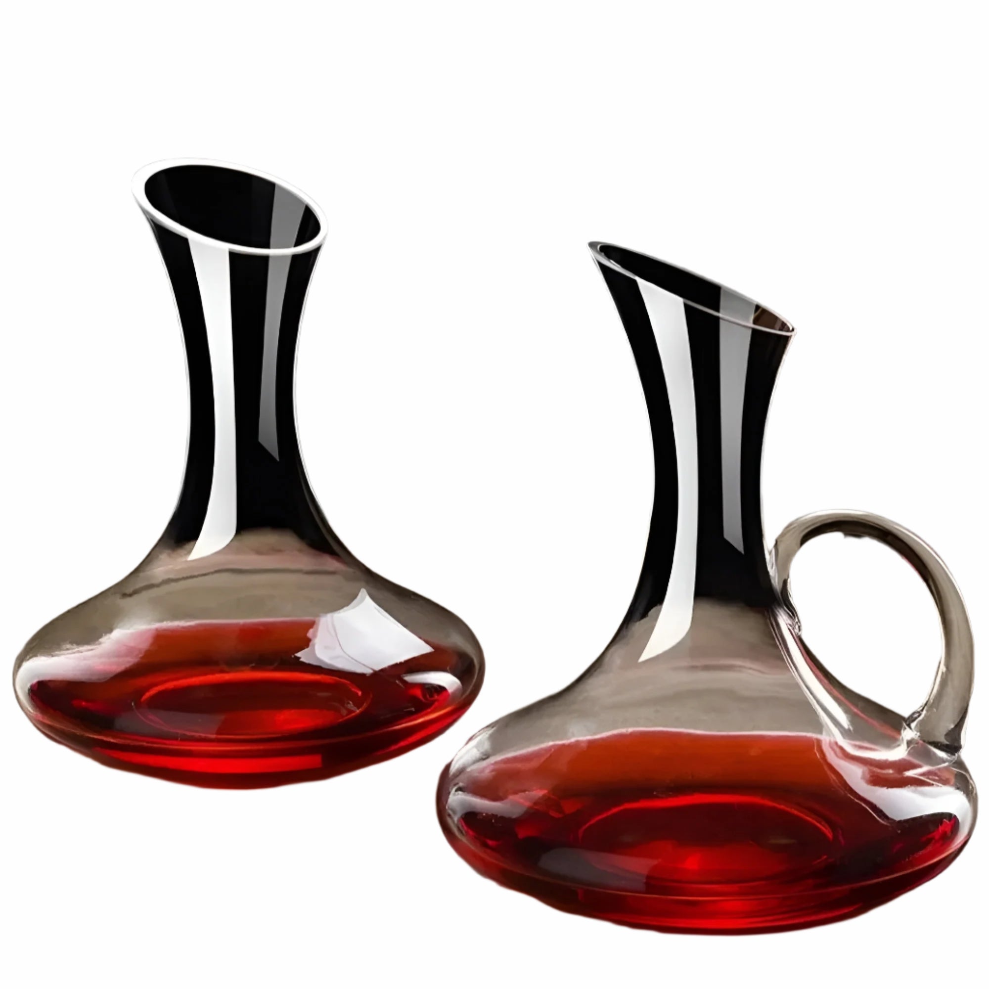 Krystall vinkaraffel – Håndlaget og Elegant | 1500 ml Perfekt for Hjem, Bar og Kontor