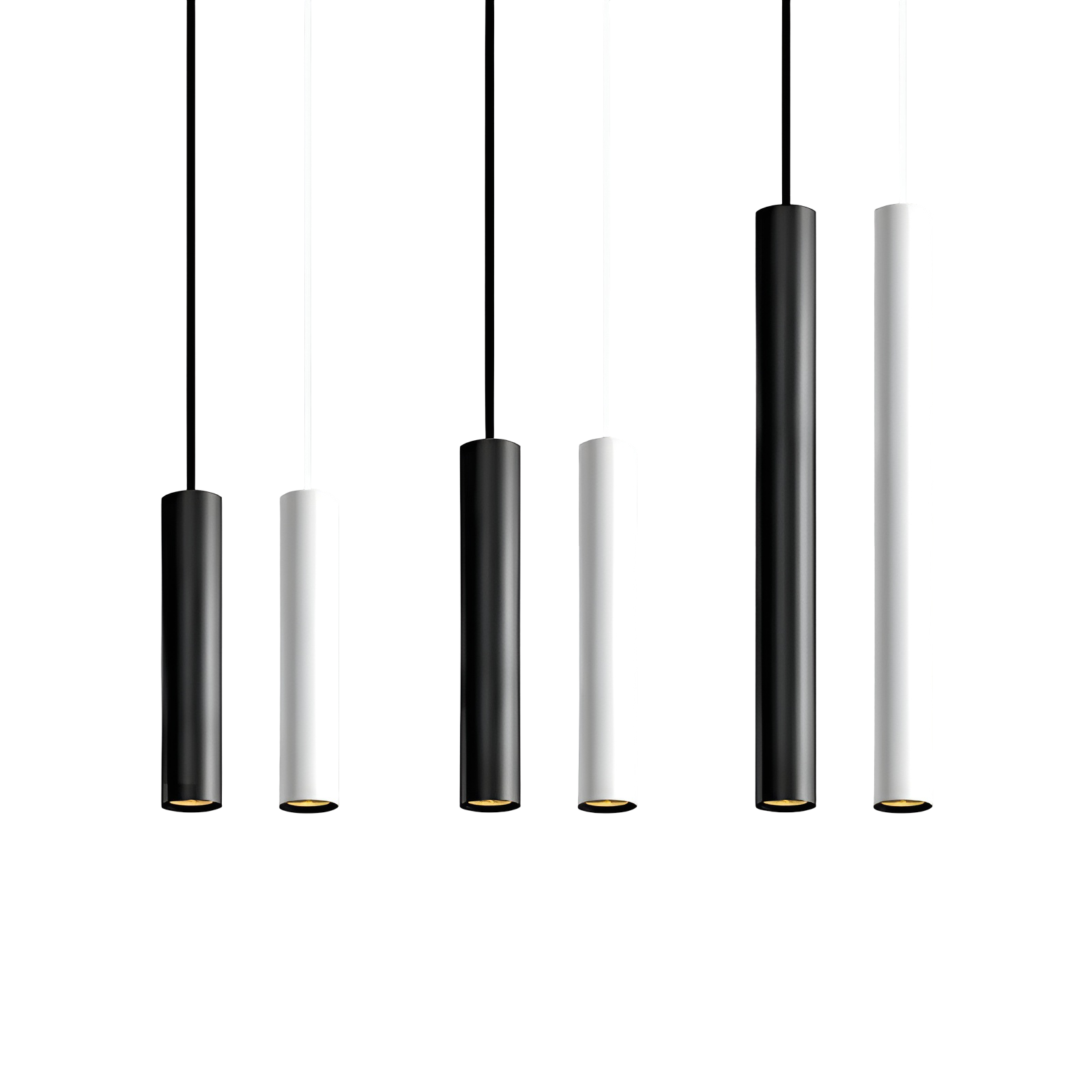 Dimbar LED Pendellampe – Slankt og Moderne Rørdesign | Perfekt for Kjøkken, Spisestue og Kjøkkenøy