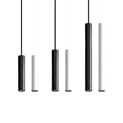 Dimbar LED Pendellampe – Slankt og Moderne Rørdesign | Perfekt for Kjøkken, Spisestue og Kjøkkenøy