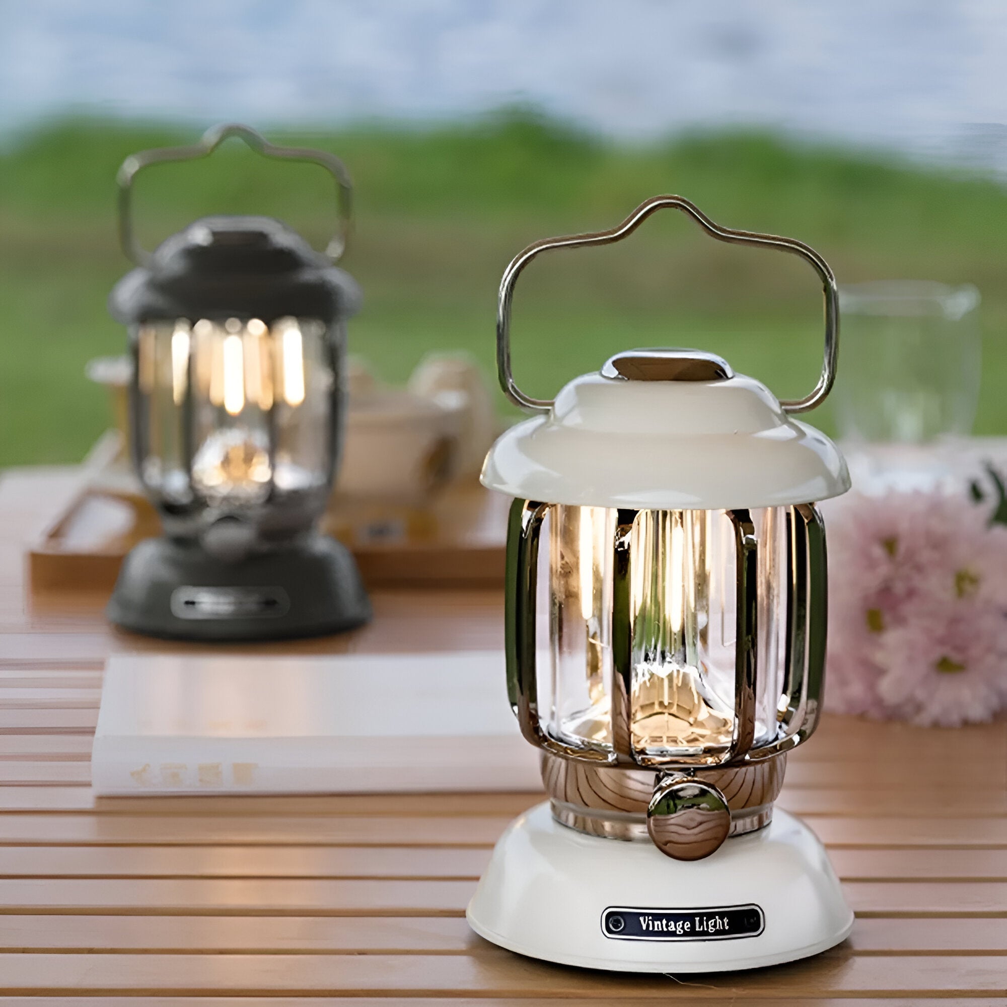 Rafnvik – Bærbar Bordlampe Med Usb-opplading (Led)