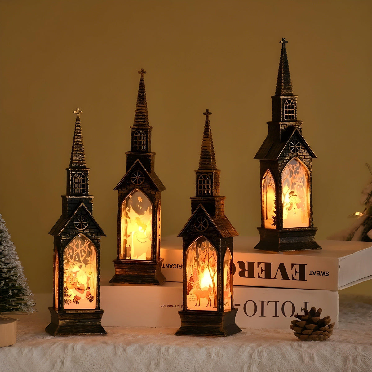 HolidayGlow Lys – Moderne LED-julepynt