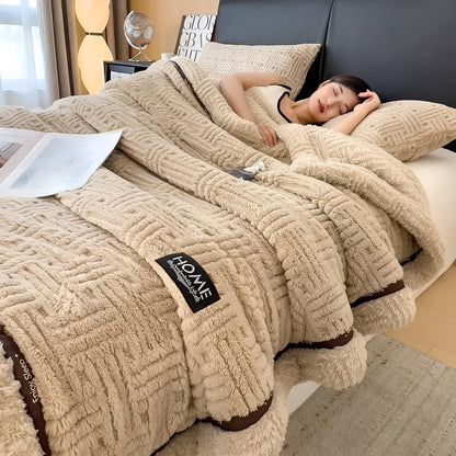 Mykt Fleecepledd – Varmt og Pustende | Perfekt for Sofa og Seng