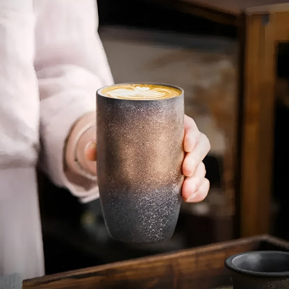 Japansk Tekopp i Keramikk – Vintage Stil | Perfekt for Kaffe, Espresso og Latte