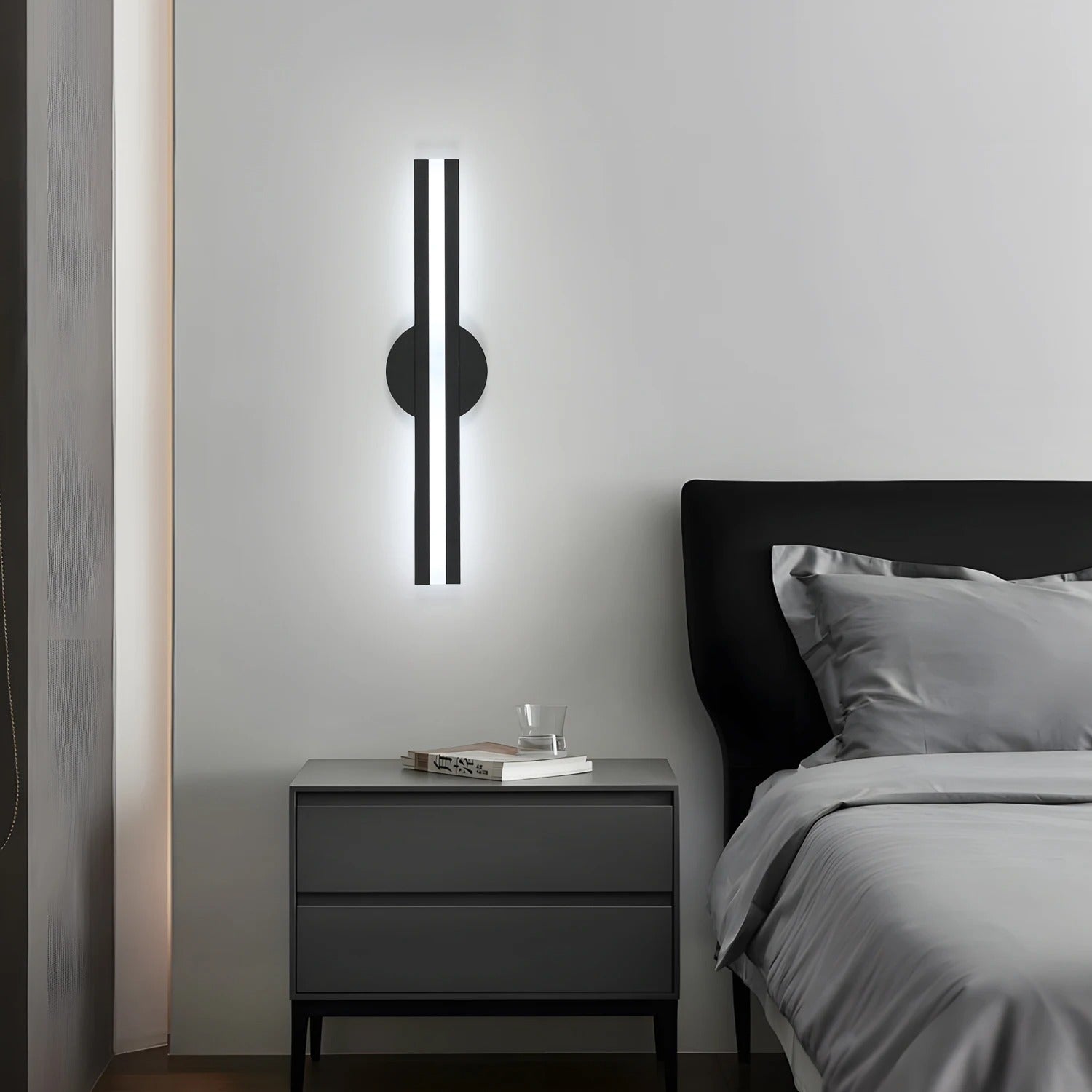 LED-Wandlampe im Minimalistischen Design – 18W Leuchte in Neutralweiß | Perfekt für Wohnzimmer und Schlafzimmer