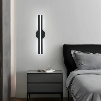 LED-Wandlampe im Minimalistischen Design – 18W Leuchte in Neutralweiß | Perfekt für Wohnzimmer und Schlafzimmer