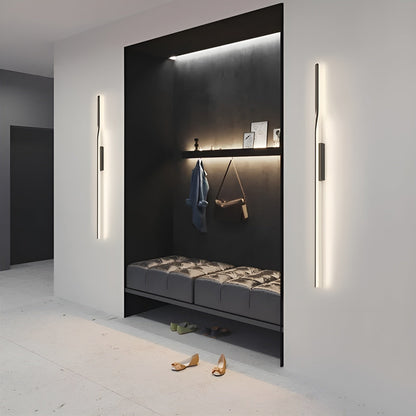 Smal LED Vegglampe – Moderne langdesign | Perfekt for soverom, gang og stue