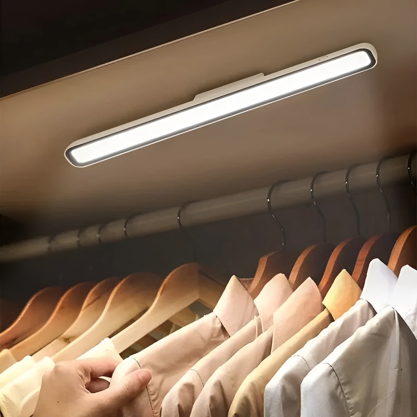 LED Lyslist – Trådløs og Flyttbar | Perfekt for Fleksibel Belysning