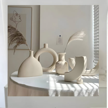 Bilde av Syril - Moderne Keramisk Blomster Vase fra Velisse