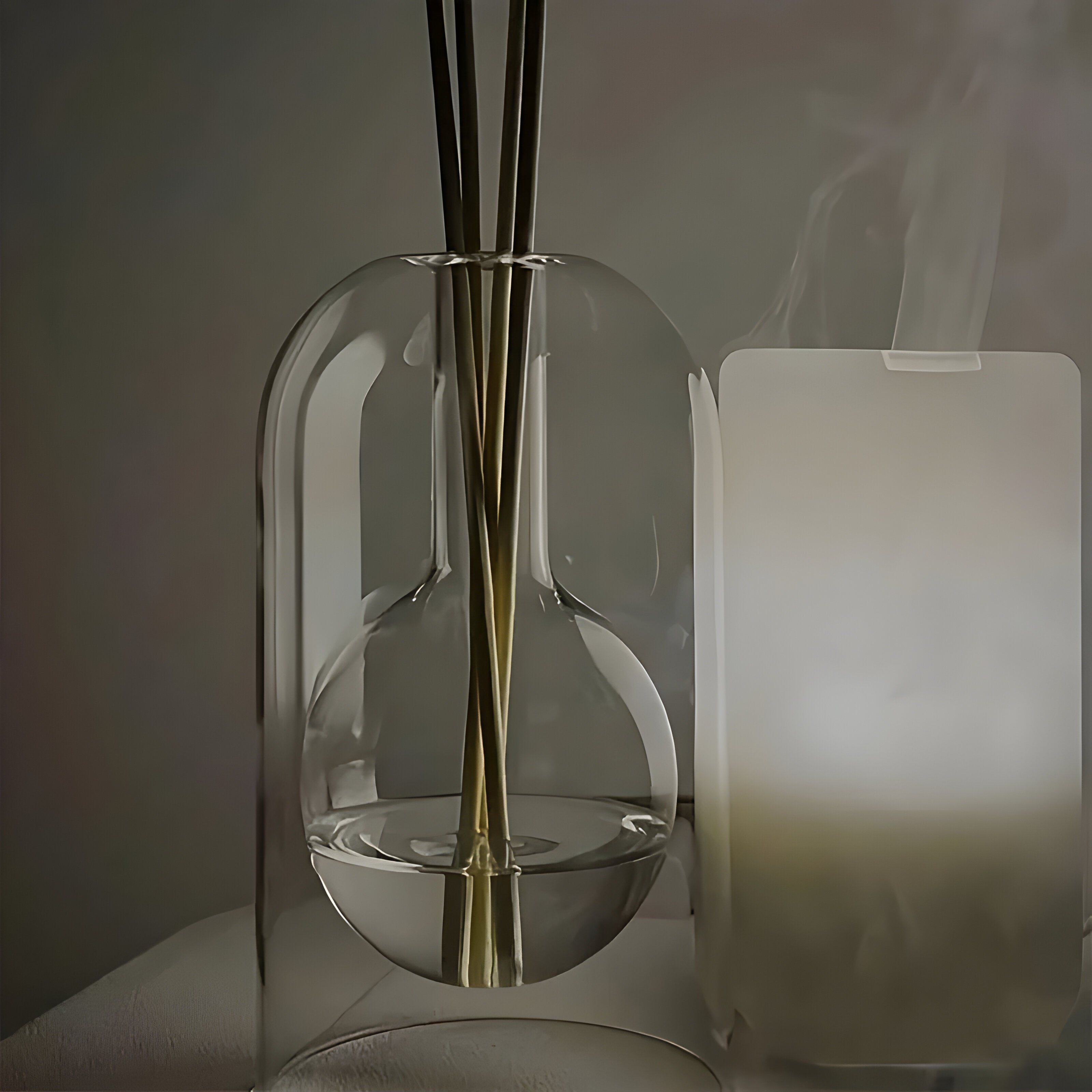 Dyrven – Aromaterapidiffuser I Glass Med Led-lys