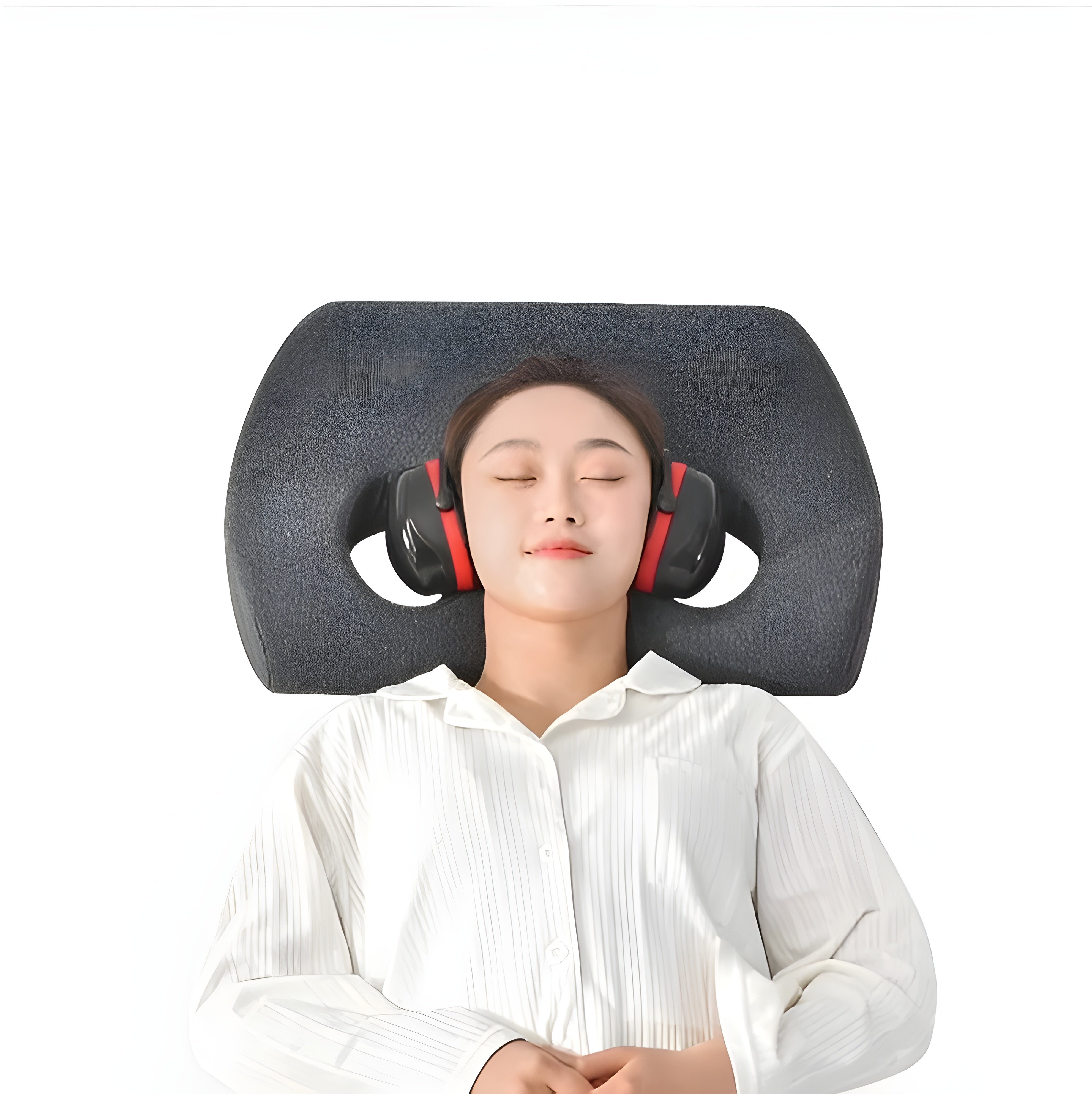 Anti-Snorkepute av Minneskum  – Ergonomisk og Pustende | Ortopedisk, Vaskbar, Støtter nakke og skuldre