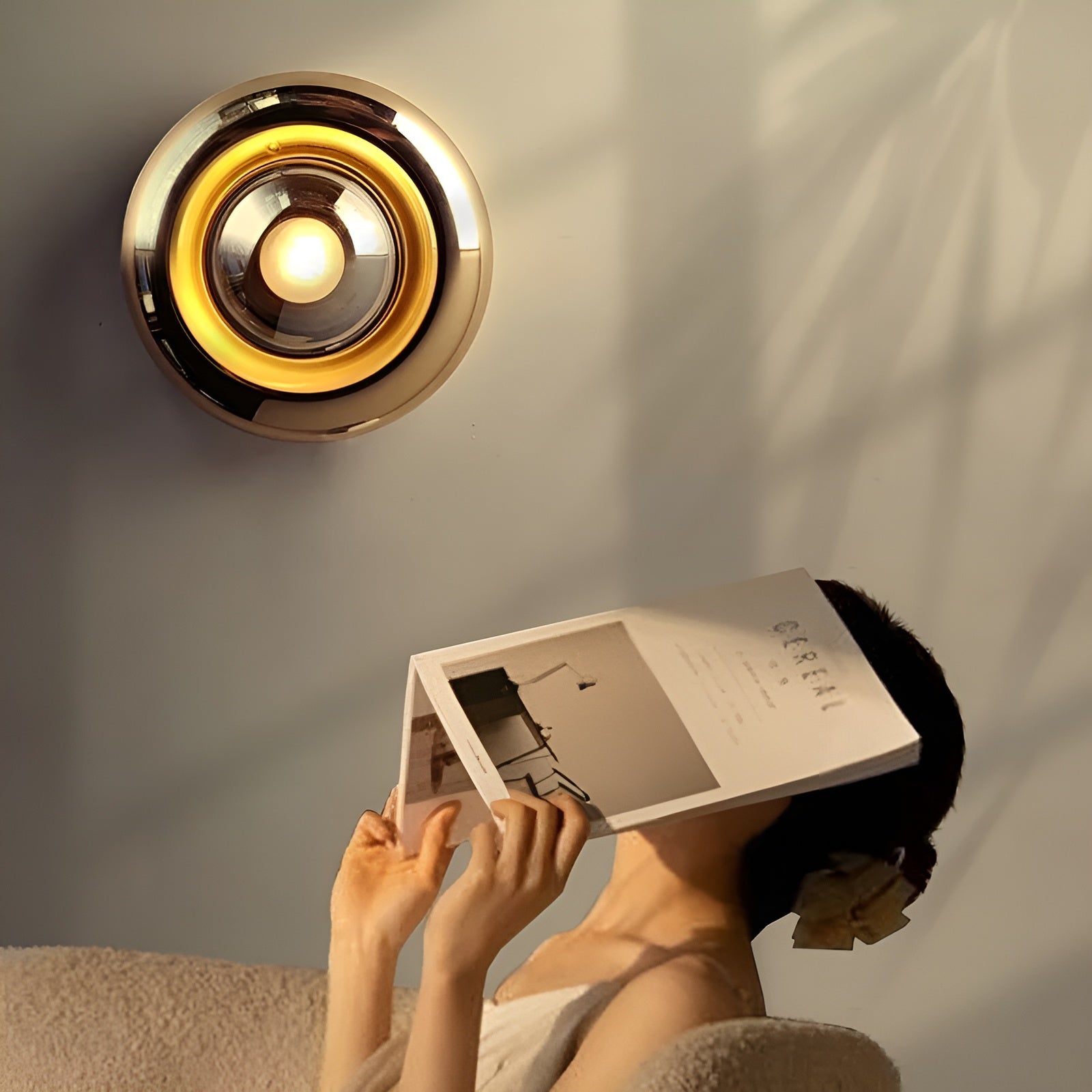 Vegglampe i Bauhaus-stil – Moderne og Dekorativ | Med LED og Koselig Belysning