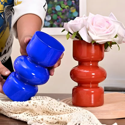 Glass Hydroponisk Vase – Retro Blomsterpotte for Hjemmeinnredning