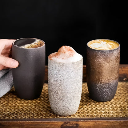 Japansk Tekopp i Keramikk – Vintage Stil | Perfekt for Kaffe, Espresso og Latte