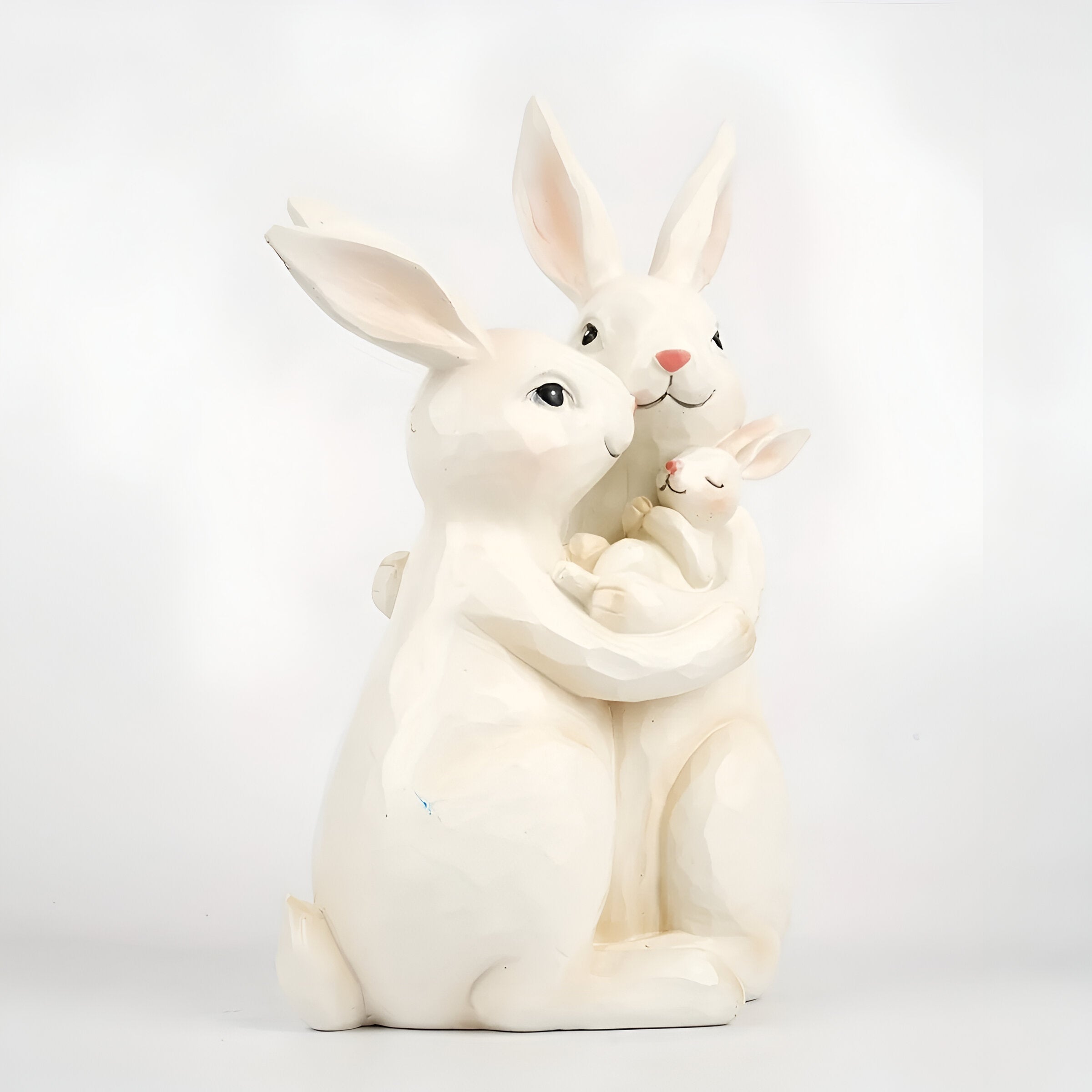 Bilde av Ylrin - Håndtegnet Harpiks Kaninfigur fra Velisse