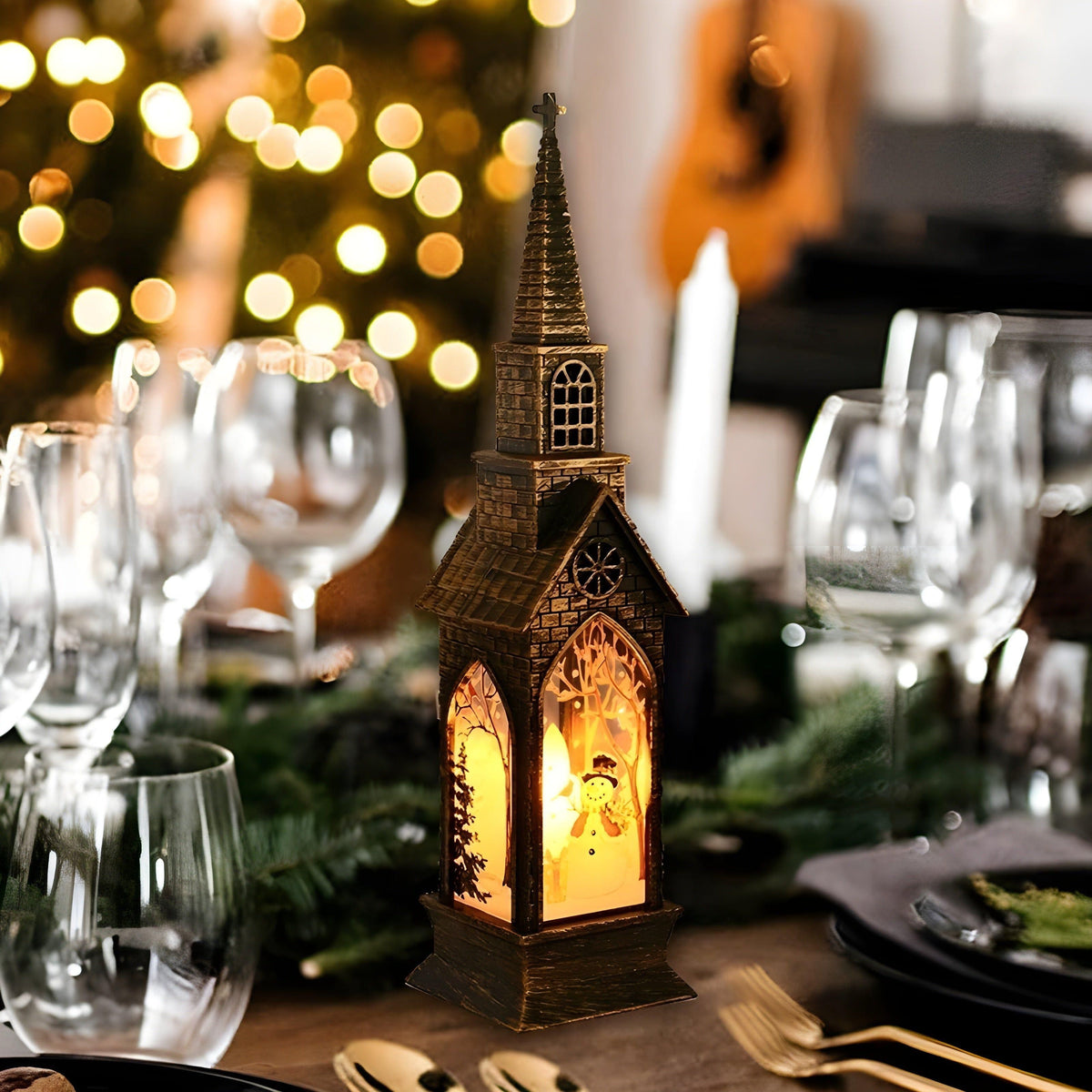 HolidayGlow Lys – Moderne LED-julepynt