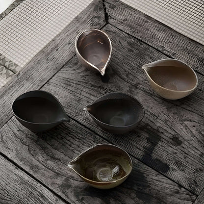 Matcha Bolle - Håndlaget Keramisk Teskål i Japansk Stil