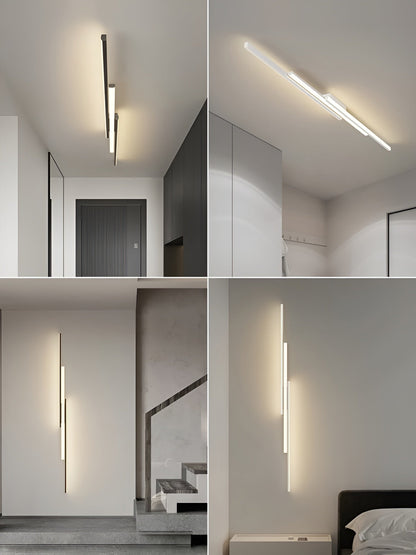 Lang LED-taklampe – Slankt og Stilrent Design | Perfekt Belysning for Gang, Trapper og Soverom