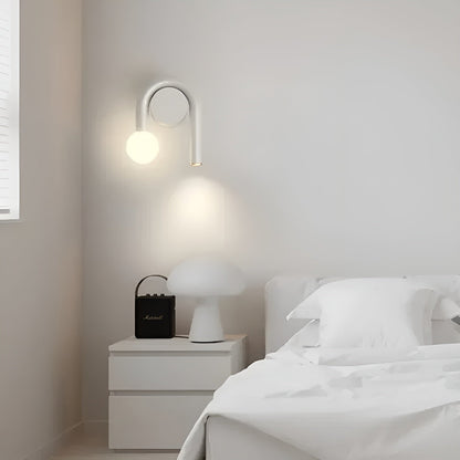 LED Vegglampe i U-form – Moderne og Dekorativ | Perfekt for Stue og Soverom