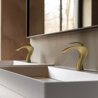 Vaskarmatur I Messing – Matt Holdbar Og Elegant | Moderne Baderomsdesign