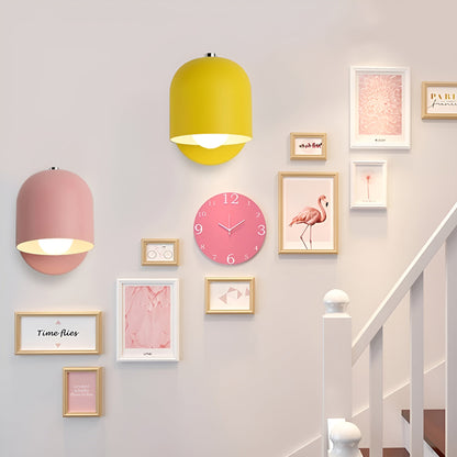 Enkel Vegglampe I Jern - Moderne Og Elegant | Perfekt Til Soverom Og Gang