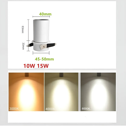 Led-takspotter – Dreie- Og Svingbare | Elegant Takbelysning Til Hjemmet Ditt