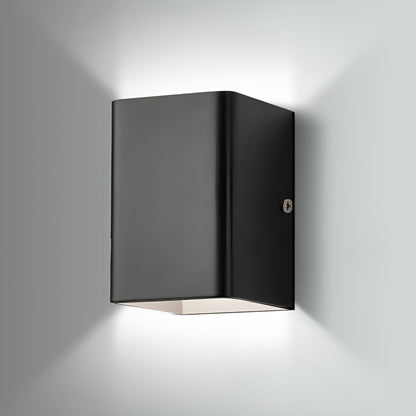 Led-vegglampe Med Rgb-lys – Stemningsfull Opp-ned Veggbelysning Med Fjernkontroll