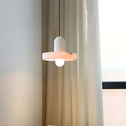 Kobber-Marmor-Pendellampe – Moderne Og Stilig Design | Perfekt For Soverom Og Spisestue - Lysekroner