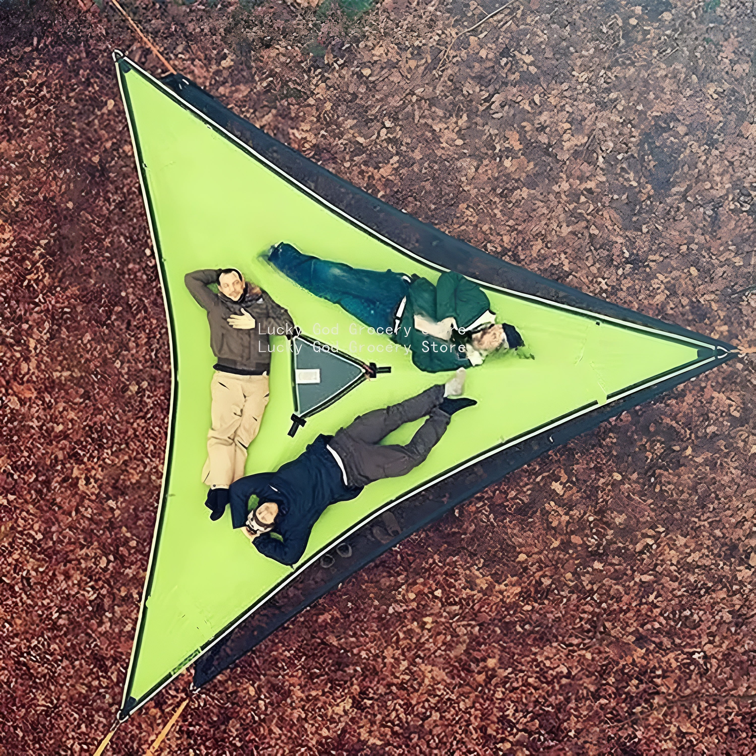 Flerepersoners Hengekøye – Komfortabel og Solid | Perfekt for Hage og Camping
