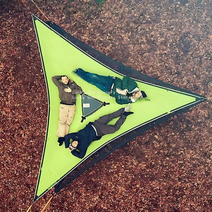 Flerepersoners Hengekøye – Komfortabel og Solid | Perfekt for Hage og Camping