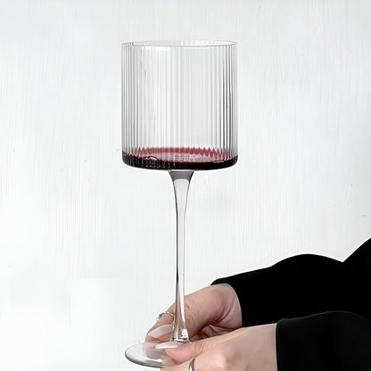 4-sett Med Champagneglass – Elegant Riflet Glass | Stilig Til Musserende Vin Og Spesielle Anledninger