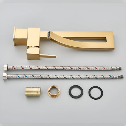 Moderne Servantarmatur – Ettgrepsbatteri For Varmt Og Kaldt Vann Elegant Og Holdbart Design