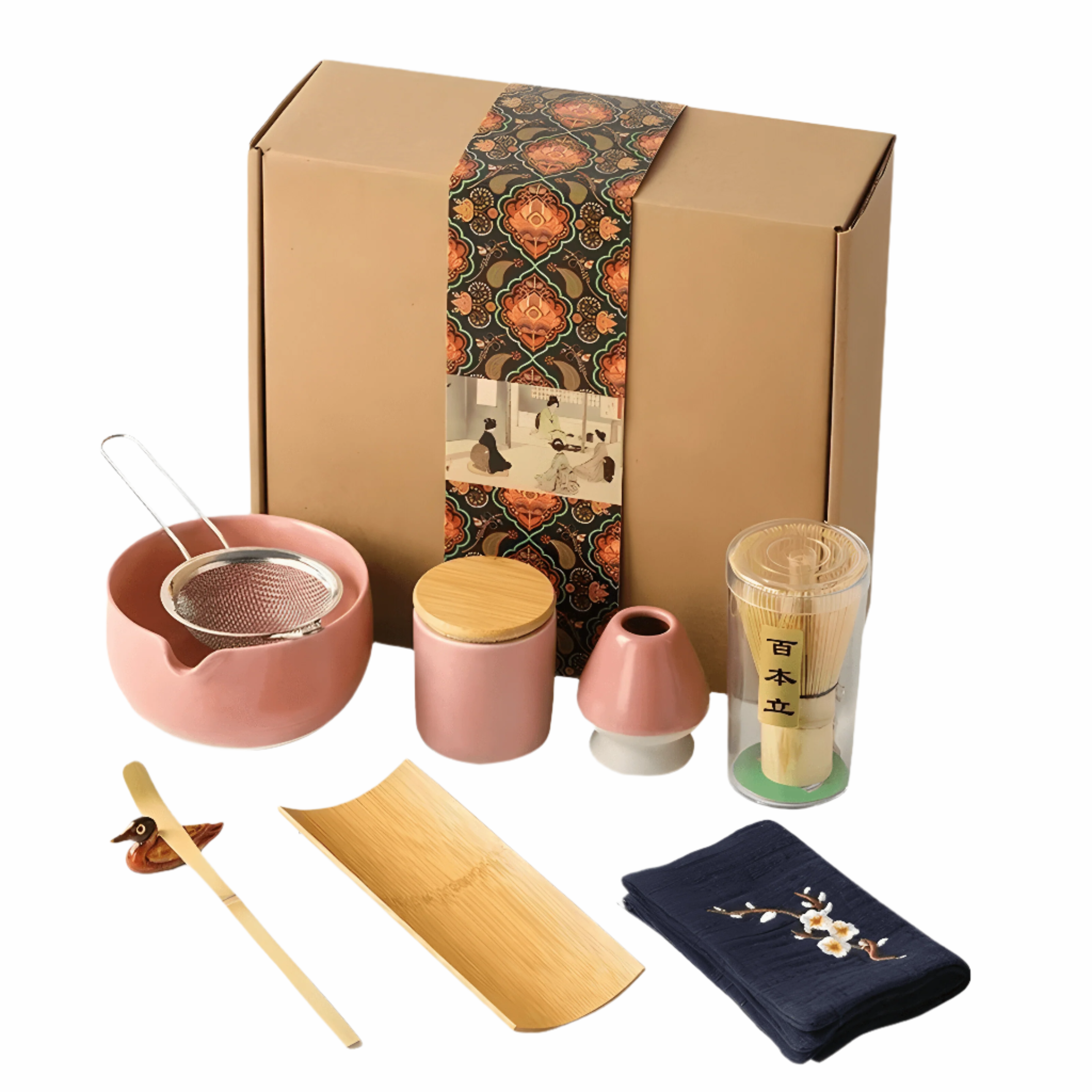 Matcha keramikksett - Tradisjonell Japansk Keramikk, Håndlagde Tekanner og Skåler