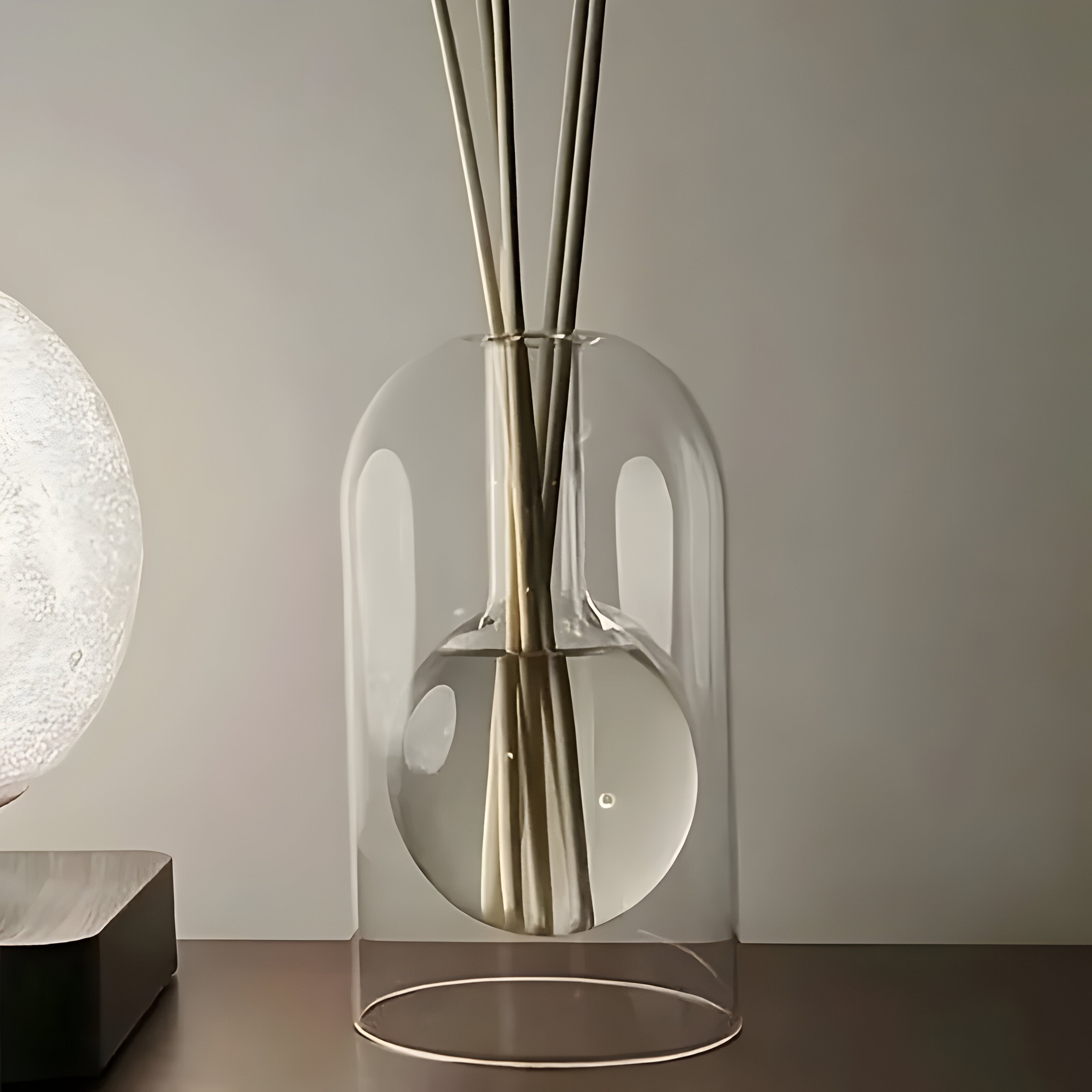 Dyrven – Aromaterapidiffuser I Glass Med Led-lys