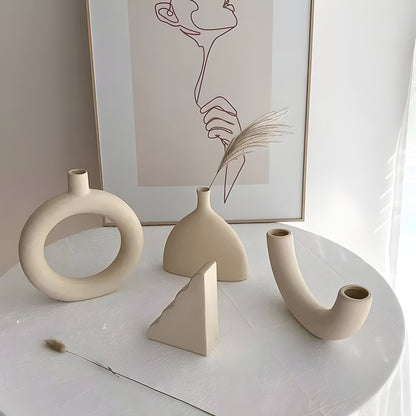 Bilde av Syril - Moderne Keramisk Blomster Vase fra Velisse