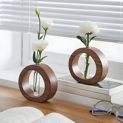 Drekur – Hydroponisk Blomsterpotte I Tre