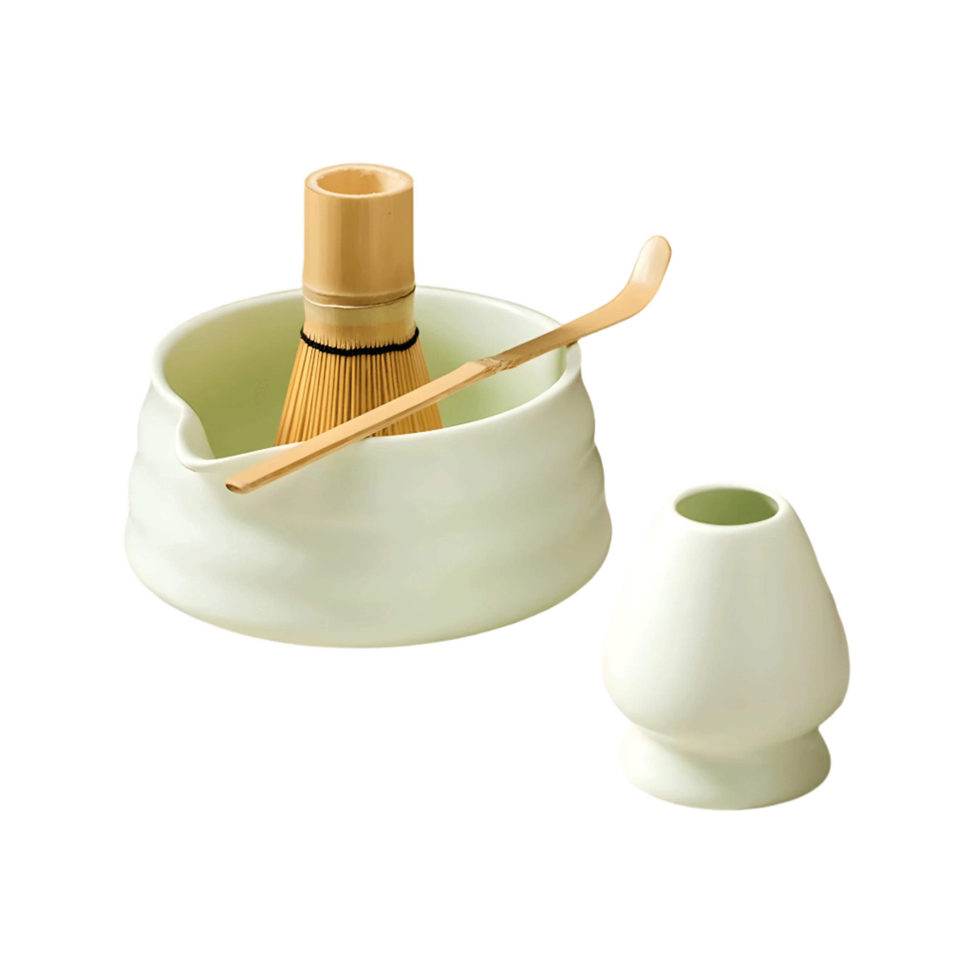 Matcha Keramikk Sett – Tradisjonell Japansk Te-seremoni
