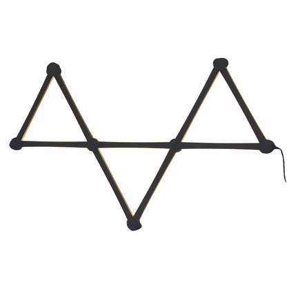 Smart RGB Vegglampe – Fargeskift og Musikkstyring | Perfekt for Koselig Belysning i Stue, Soverom og Gaming