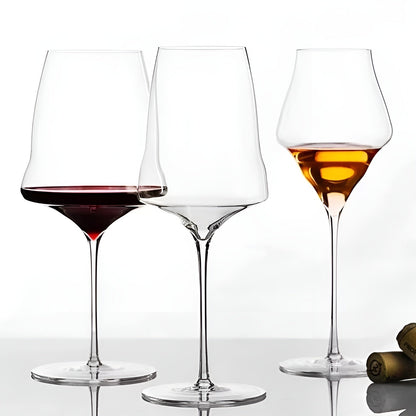 Josephine Stil-Kristall – Vinglass Ekstremt Tynt Champagneglass for Hjemmebruk og Banketter.