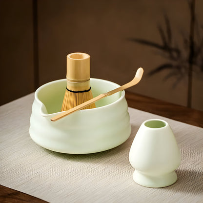 Matcha Keramikk Sett – Tradisjonell Japansk Te-seremoni