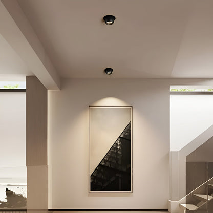 Rund LED-spotlampe – Moderne og Dekorativ | Perfekt for Stue og Innendørsbruk - Lysarmaturer for tak