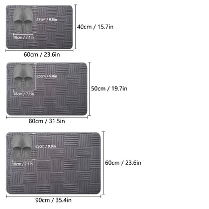 Myk Badematte – Sklisikker og Absorberende | Perfekt for Bad, Soverom og Entré