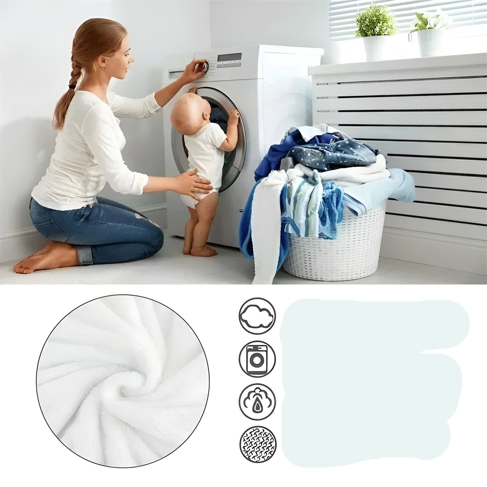 Mykt Fleecepledd – Varmt og Pustende | Perfekt for Sofa og Seng