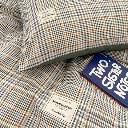 DreamPlaid Sengesett – Nordisk Rutete Sengetøy i Bomull