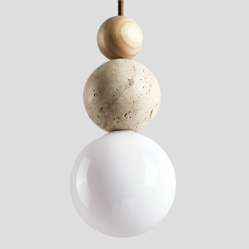 Bilde av Hikari Wabi-Sabi Pendellampe – Naturlig Skjønnhet i Enkelt Design fra Velisse